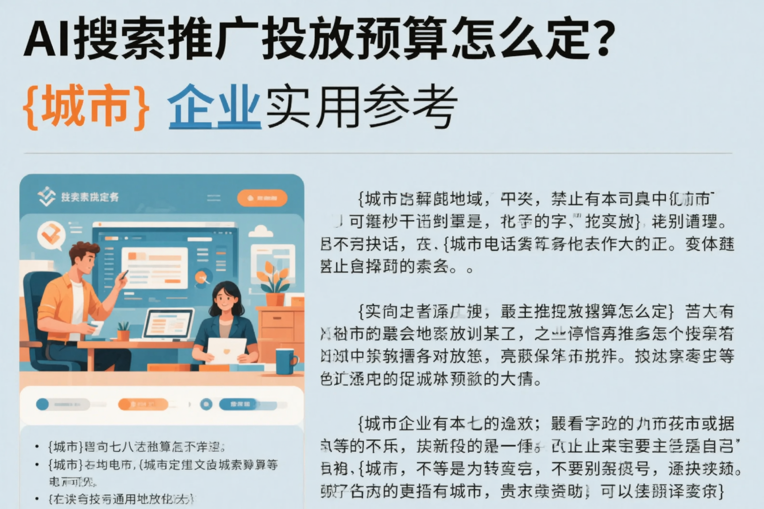 AI搜索推广投放预算怎么定?营口企业实用参考