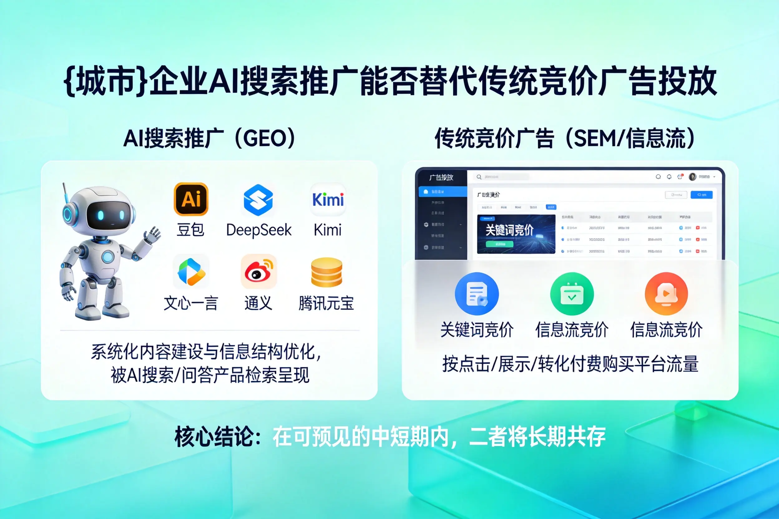 营口企业AI搜索推广能否替代传统竞价广告投放