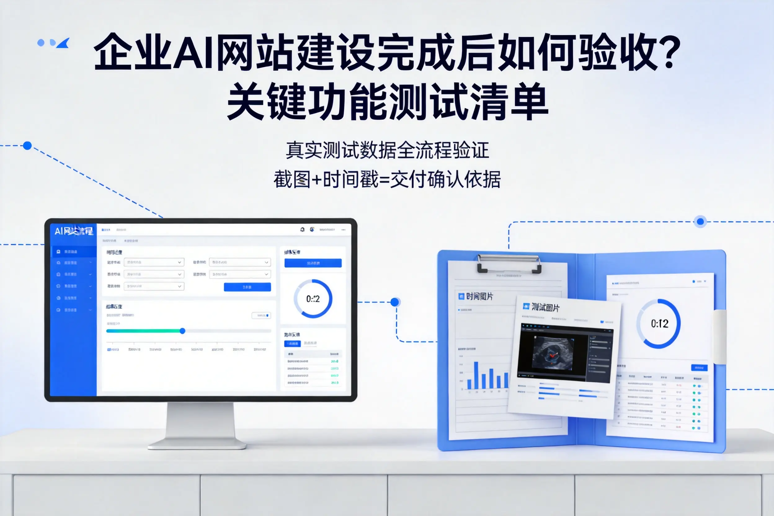 营口企业AI网站建设完成后如何验收?关键功能测试清单