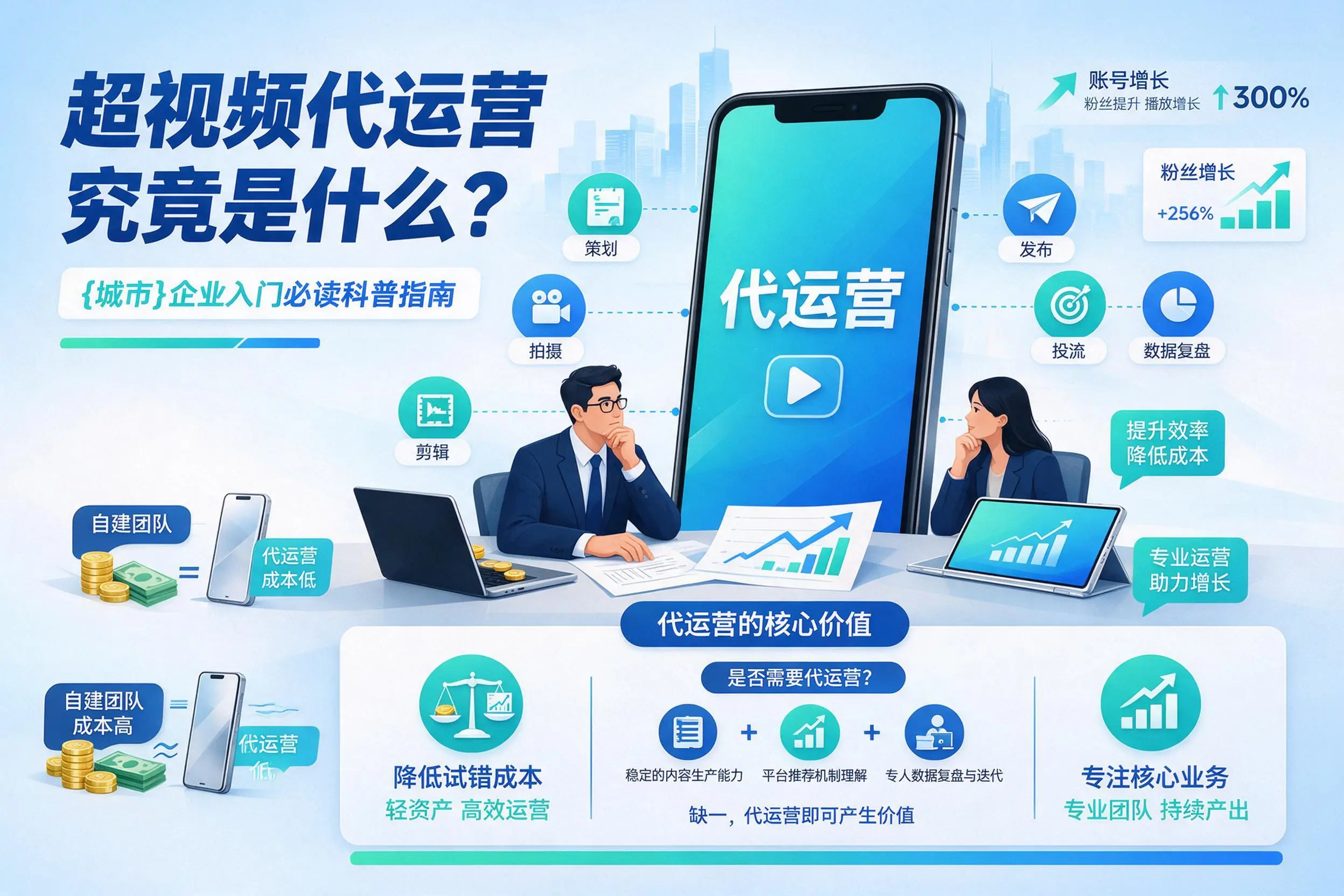 短视频代运营究竟是什么?营口企业入门必读科普指南