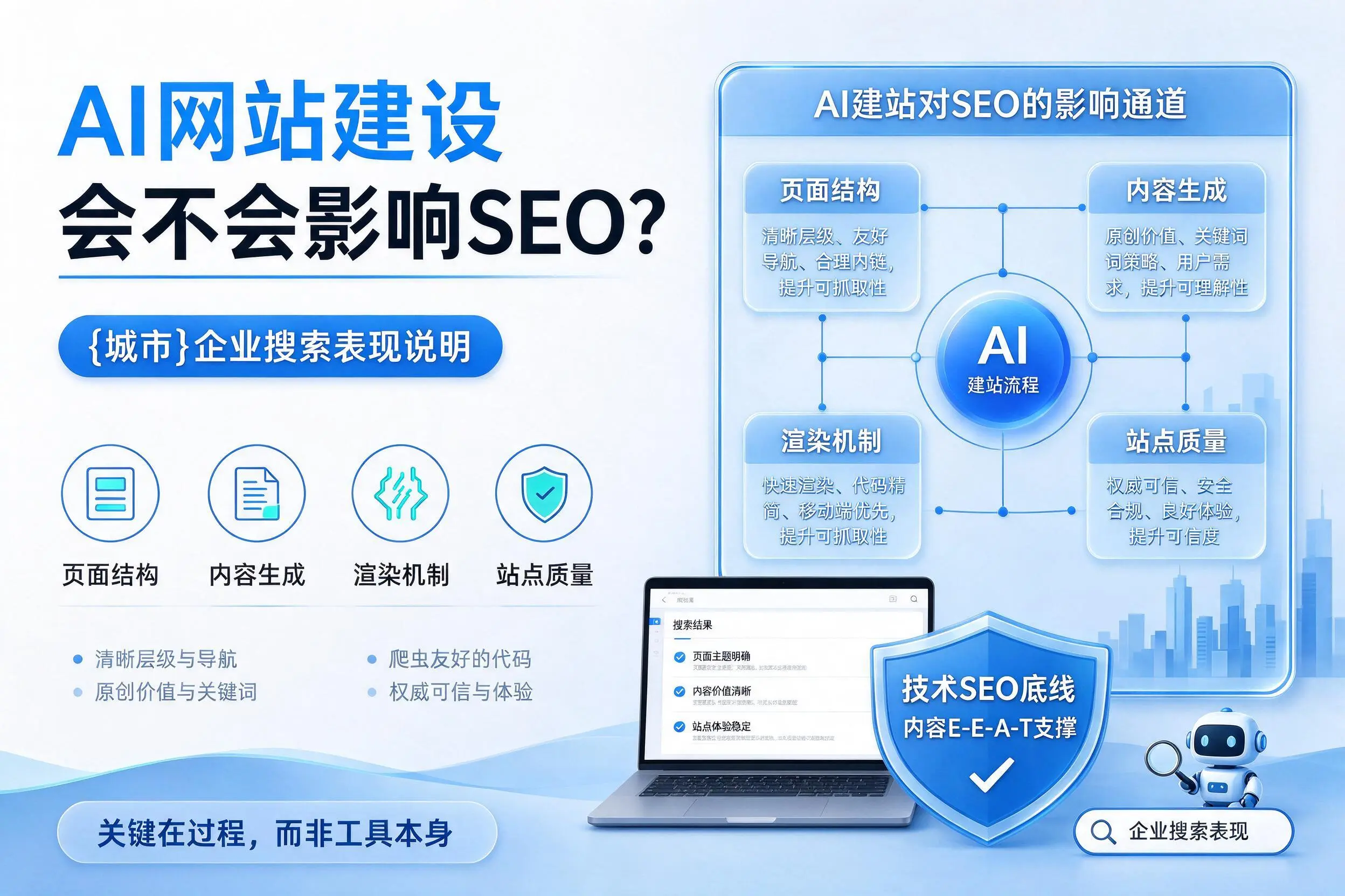 AI网站建设会不会影响SEO?营口企业搜索表现说明