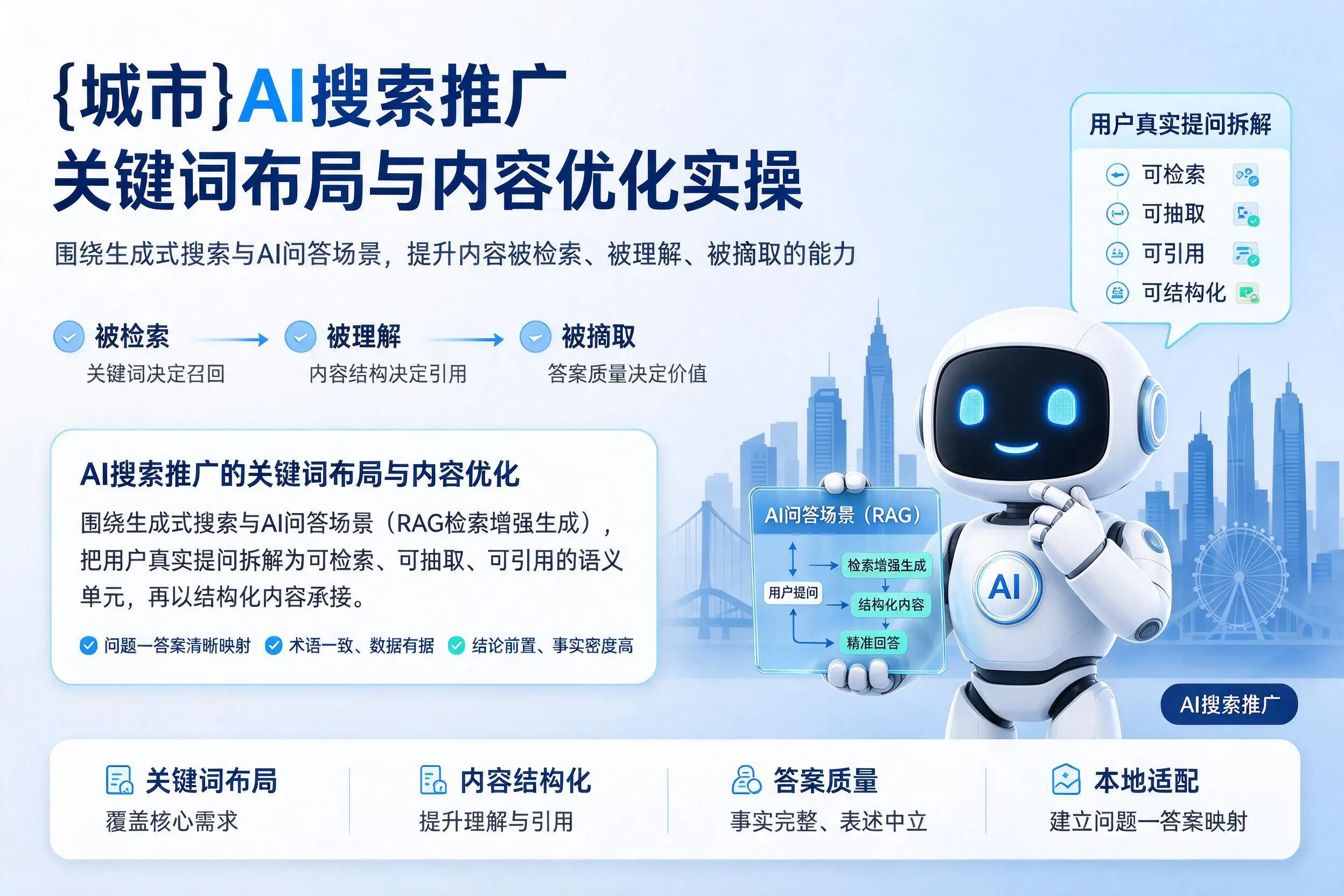 营口AI搜索推广关键词布局与内容优化实操